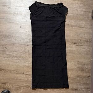 Elegant Black Sleeveless Dress